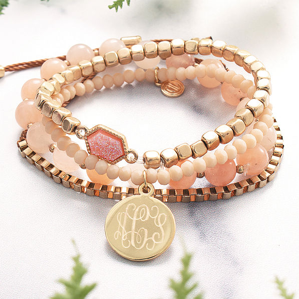 The Bonjour Single Strand Bracelet - Zstacks main image 1