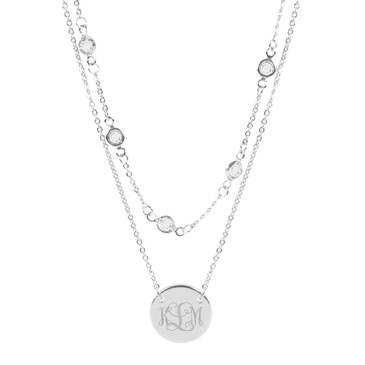 Personalized Dainty Layered Necklace