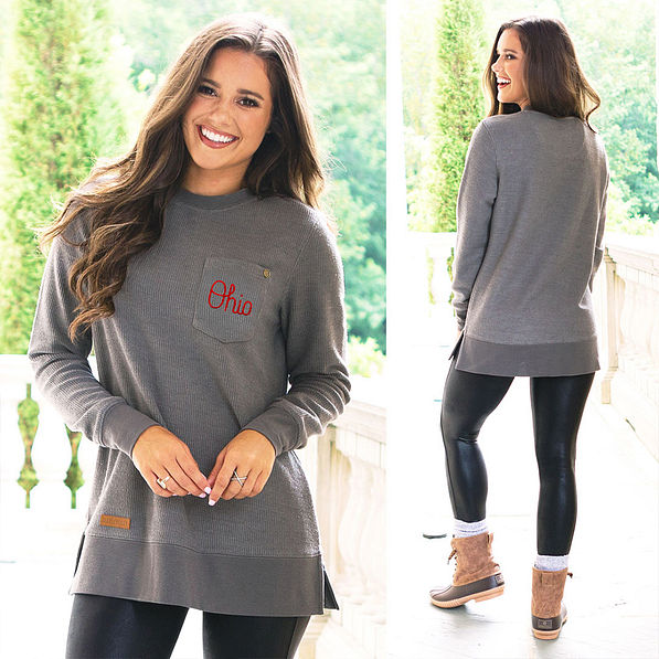 Ohio state corded sweatshirt sale