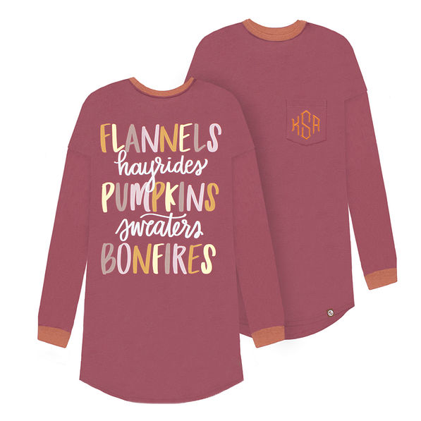 Marleylilly Kids  Personalized Youth Long Sleeve Tee
