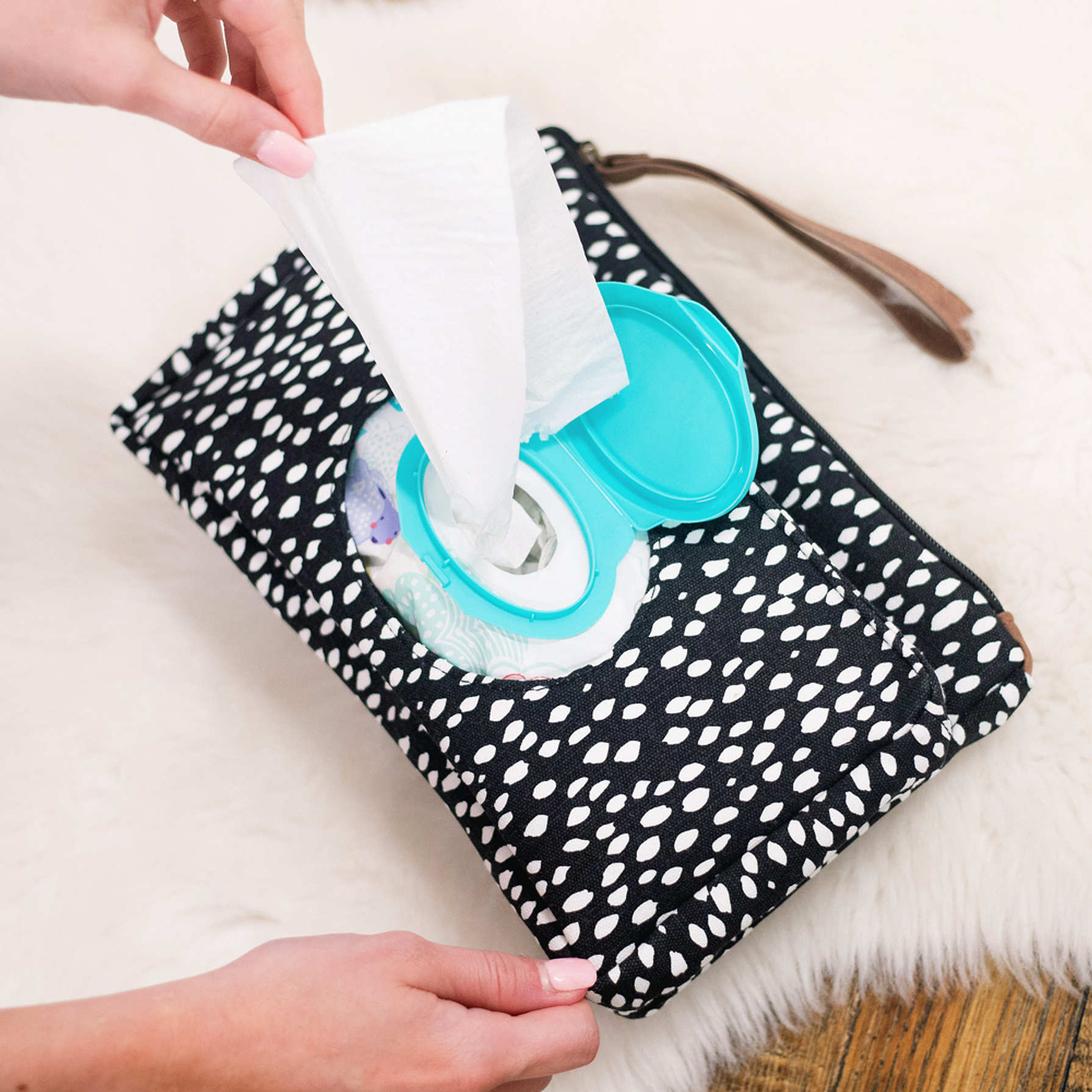 Diaper Bag Purse Diaper Changing Wristlet Marleylilly