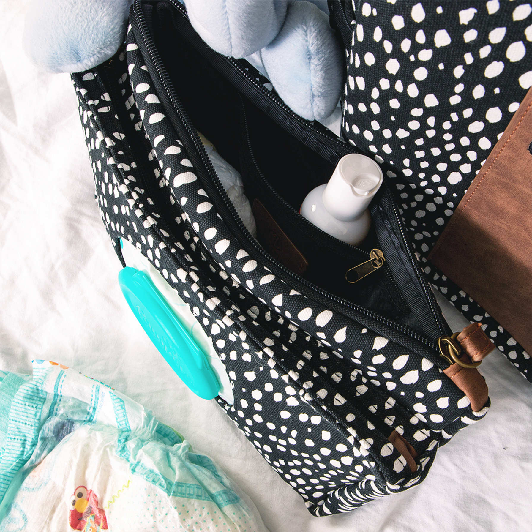 Diaper Bag Purse Diaper Changing Wristlet Marleylilly