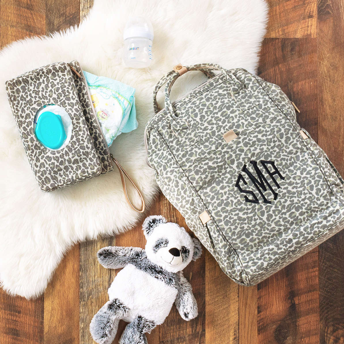 Diaper Bag Purse Diaper Changing Wristlet Marleylilly