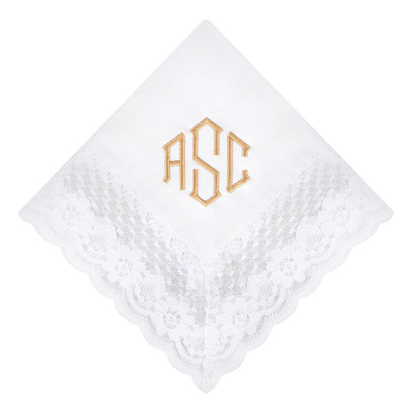 bride handkerchief