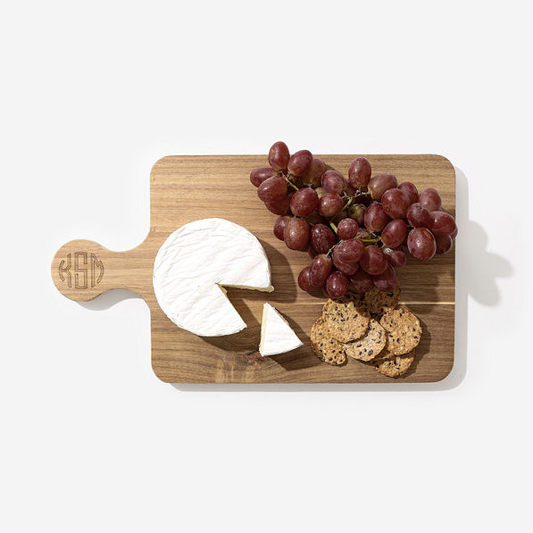 Personalized Charcuterie Board in Brown - regular size