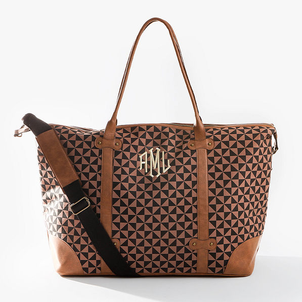 Vintage Canvas Weekender Bag — Marleylilly