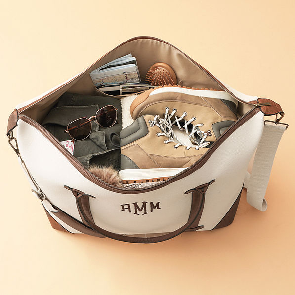 ivory vintage weekender opened - 2024