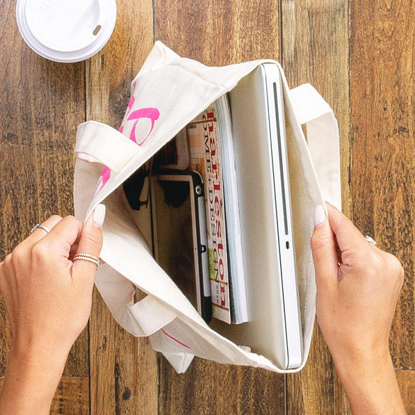 inside bless your heart tote bag