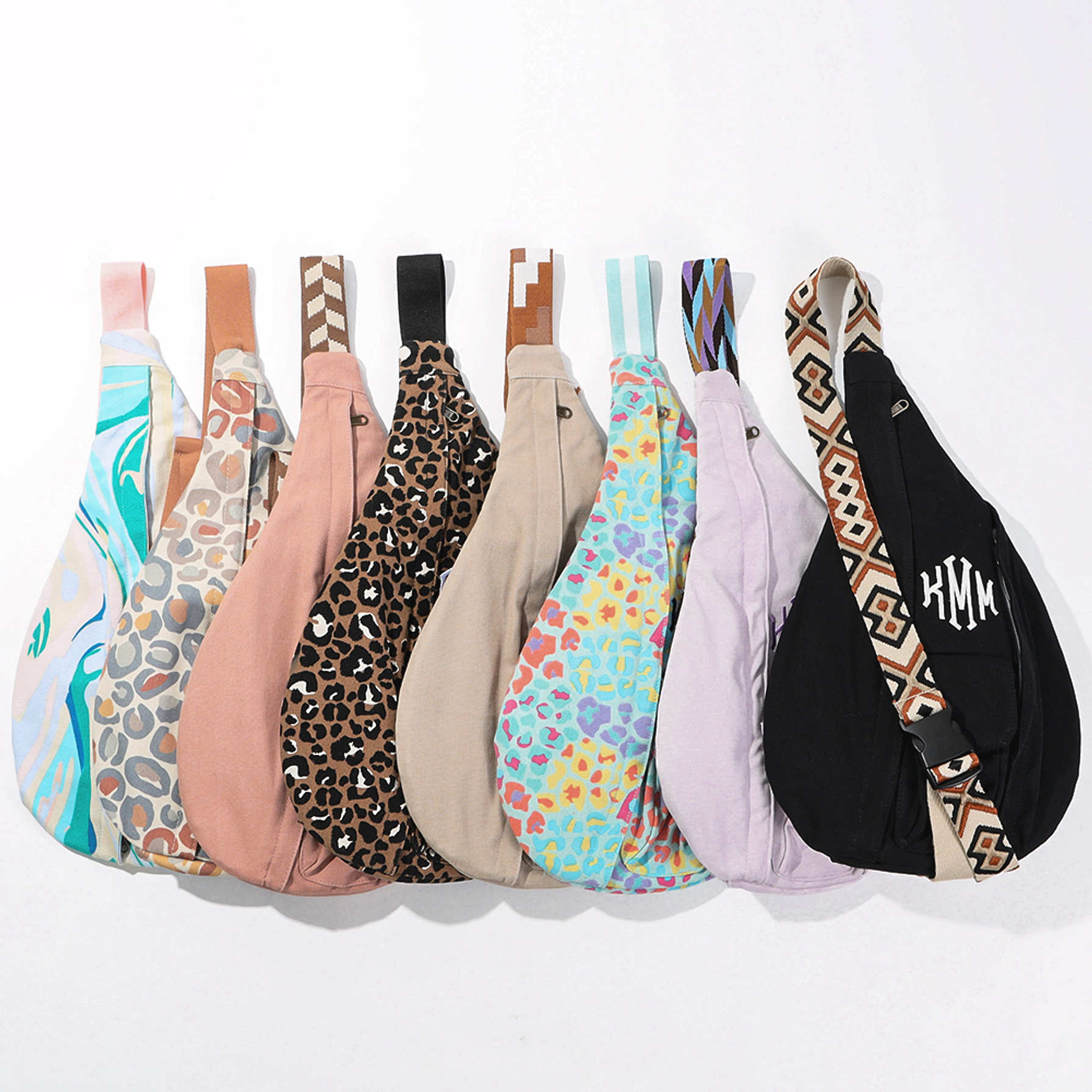 Monogrammed Sling Pack - Marleylilly