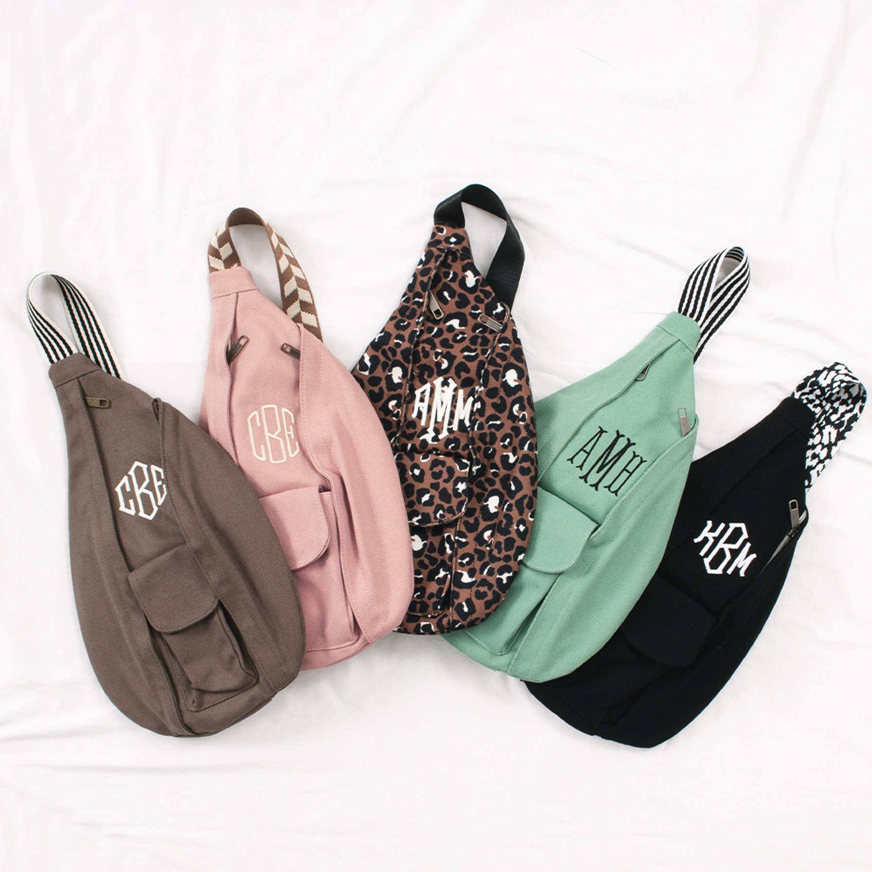 Monogrammed Sling Pack - Marleylilly
