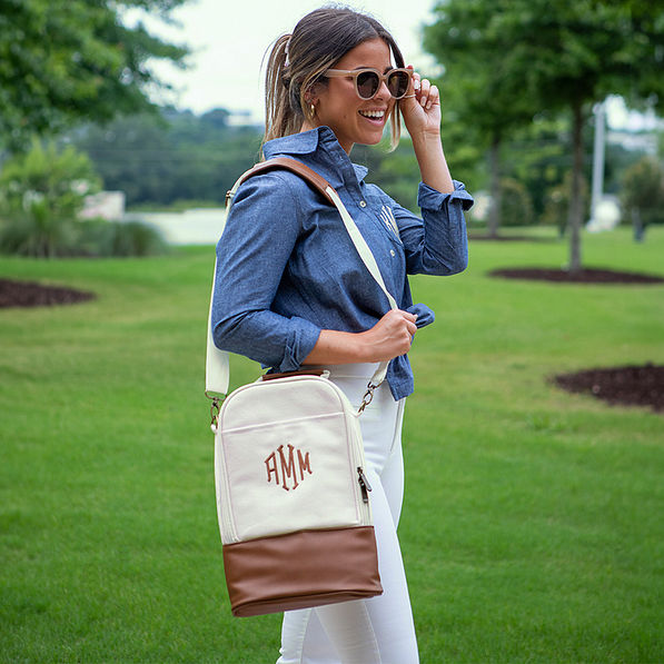 Crossbody Strap on shoulder