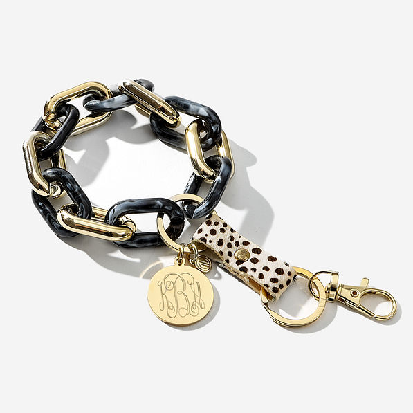 Louis Vuitton Chain Links Patches Bracelet w/ Tags