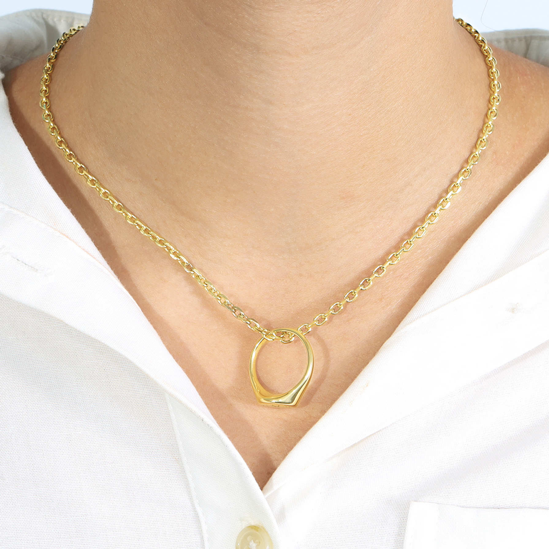 Personalized Ring Necklace Marleylilly