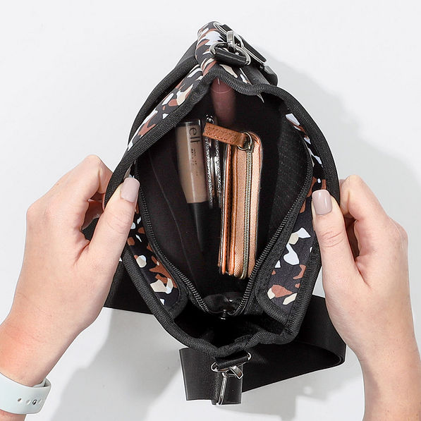 Monogrammed Crossbody Bag