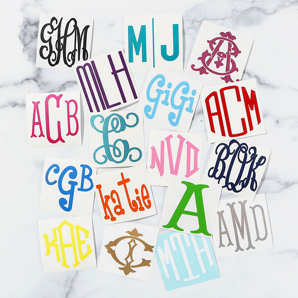 Personalized 3 inch vinyl sticker decal