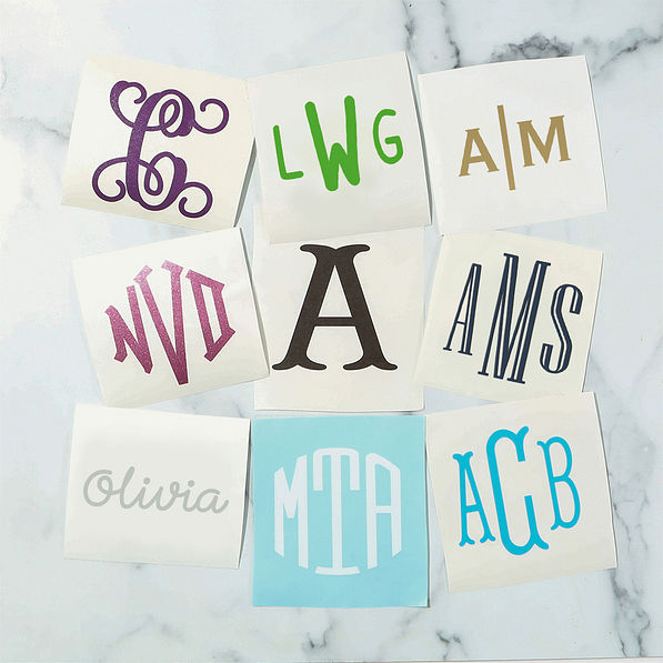 Personalized 4 inch Vinyl Sticker Decal