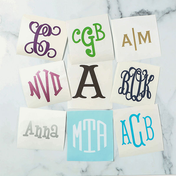 Personalized 4 inch Vinyl Sticker Decal