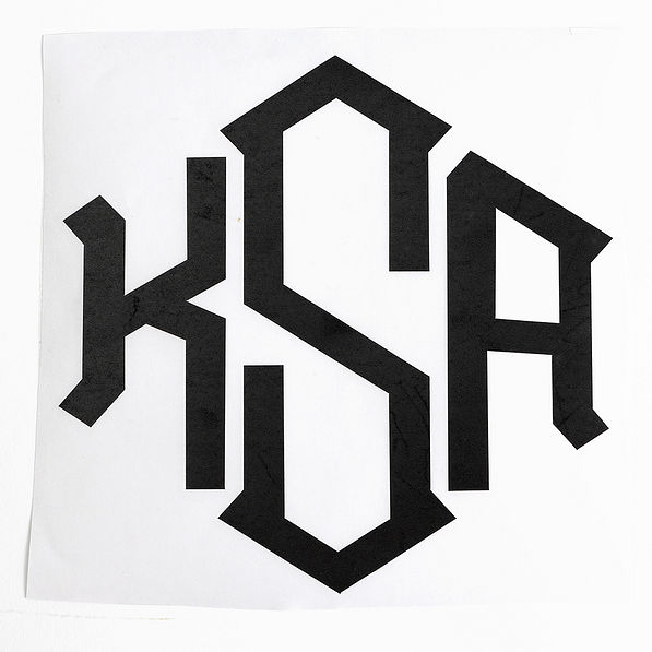 Personalized 8 inch Vinyl Sticker Decal