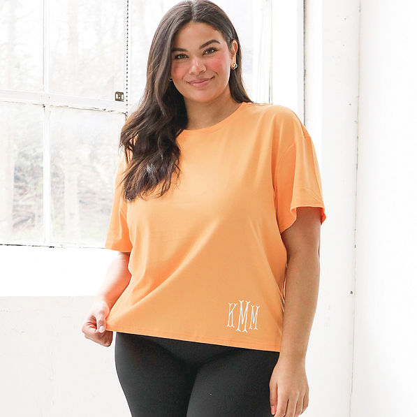 sherbert personalized short sleeve tee