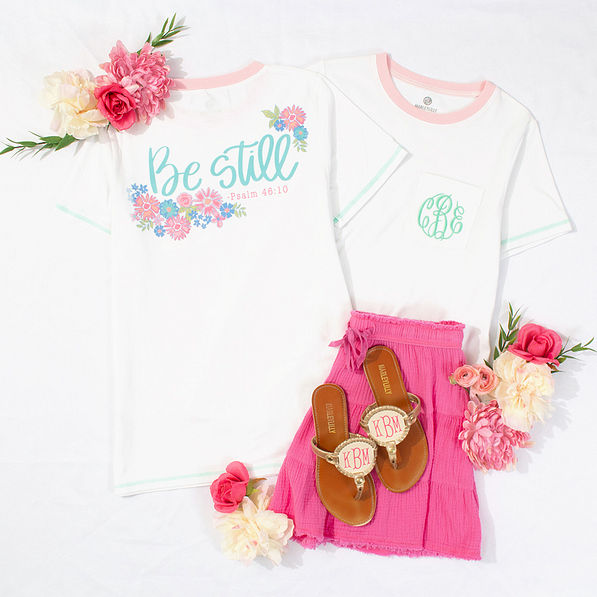 dressed up graphic tee with gauzy skirt