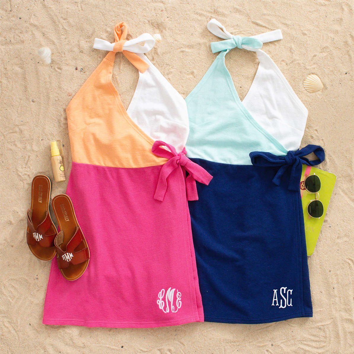 Urban Blue Wrap Cover-up