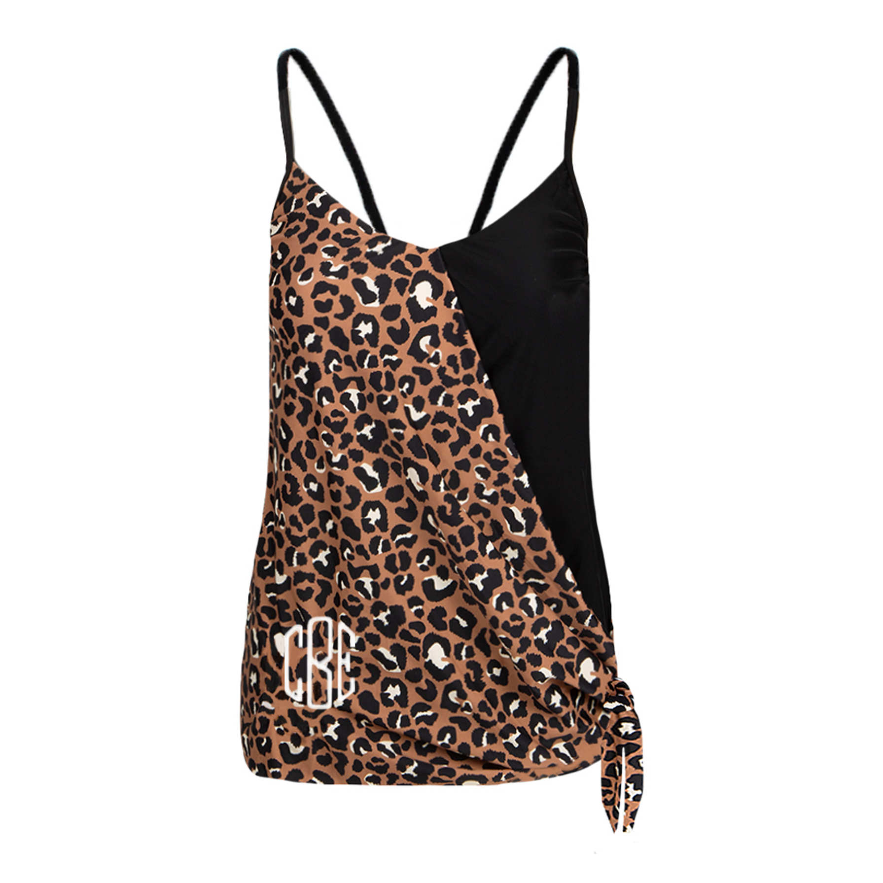 ruched underwire tankini