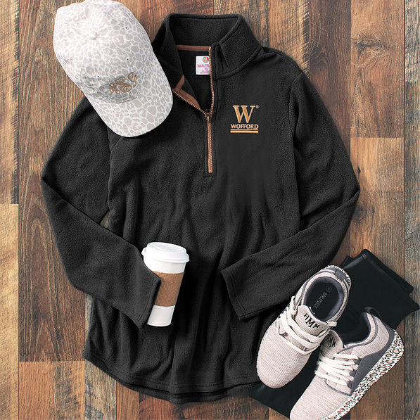 wofford terriers fleece pullover outfit