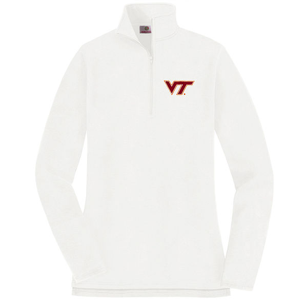 virginia tech pullover sweatshirt in white