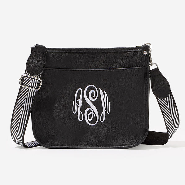 Monogrammed Saddlebag
