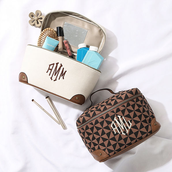 duo vintage train case (ivory 2024)