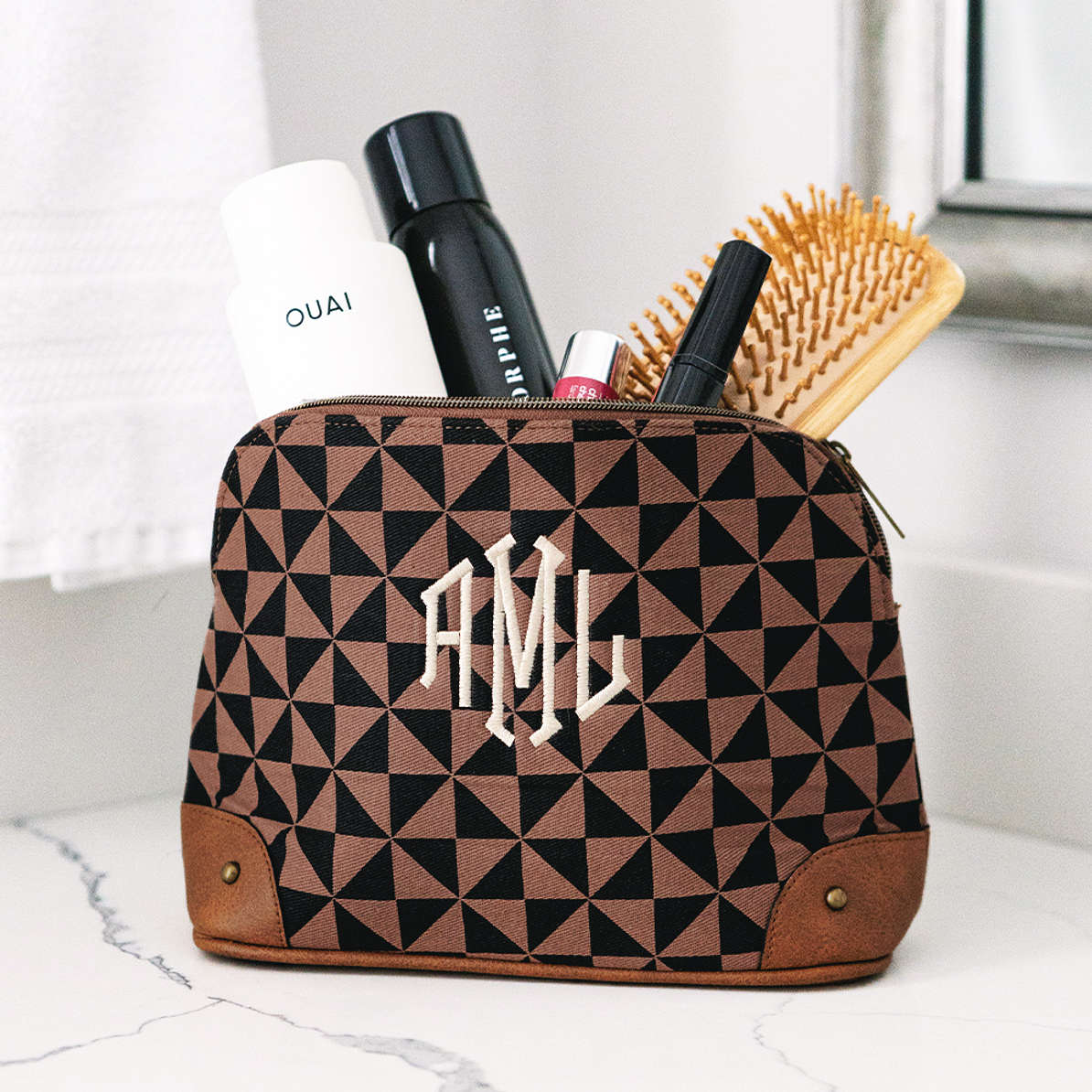 Vintage Canvas Cosmetic Bag — Marleylilly