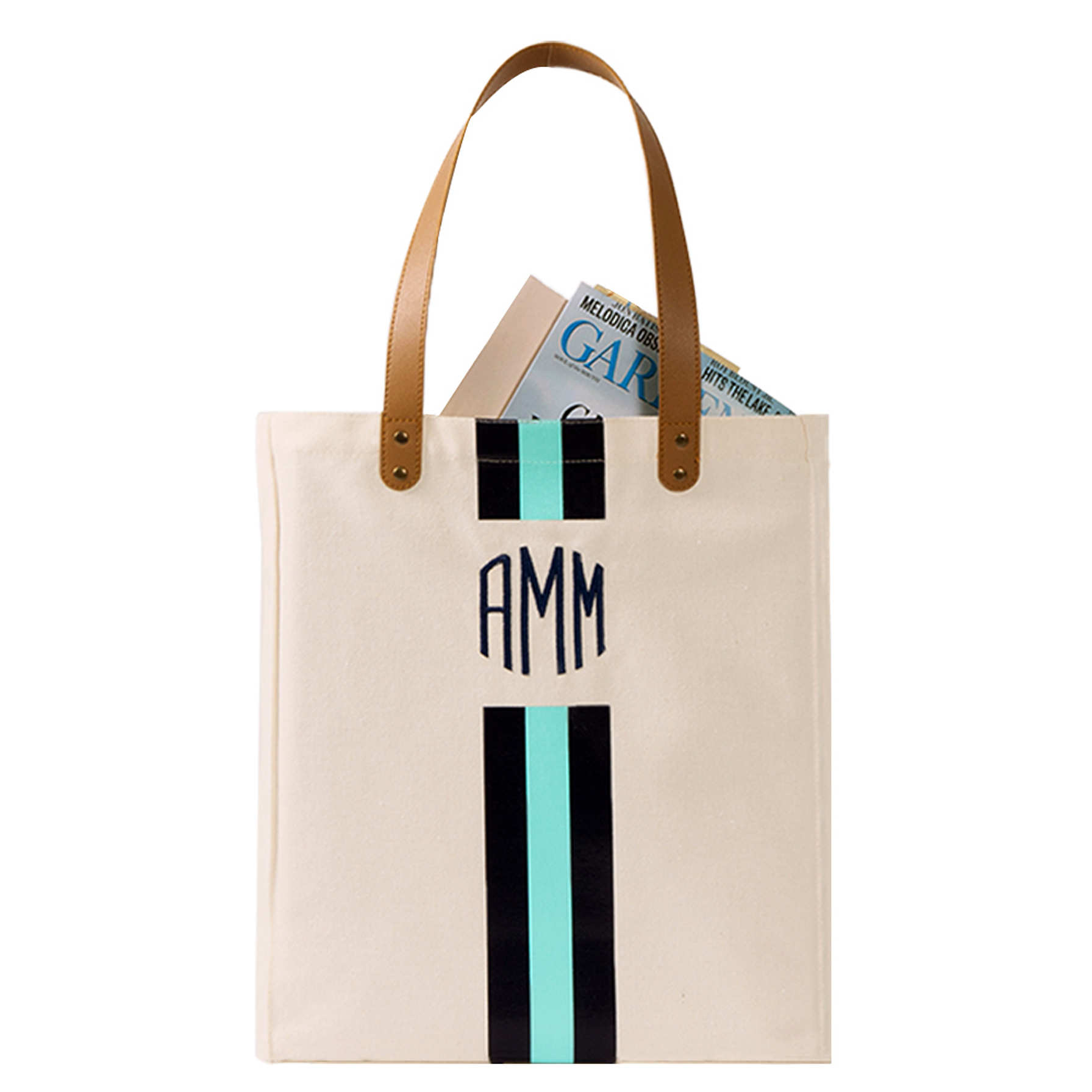 Monogrammed Canvas Bag Marleylilly