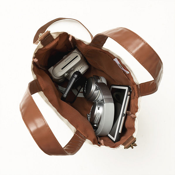 ivory 2024 canvas bag inside shot