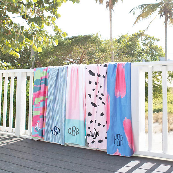 Custom Listing: 2 Kate Spade Oversized store Beach Towels