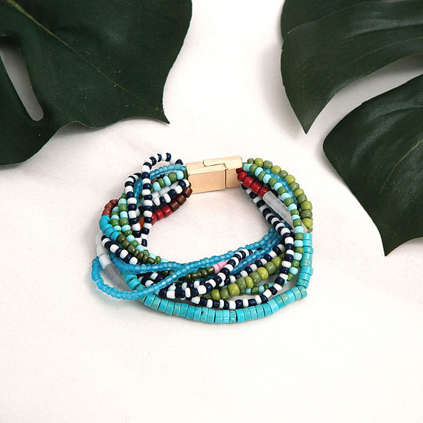 Twisted Bead Bracelet