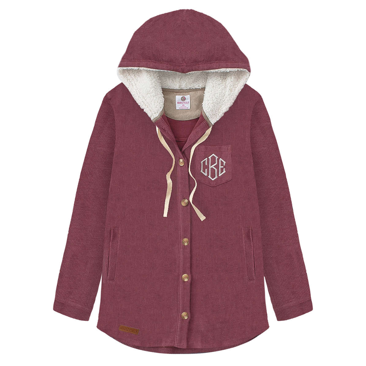 Bethany Up Hooded Sherpa Jacket main image 0