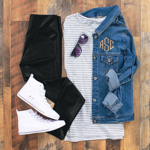 Leather Like Legging Pants - From Marleylilly