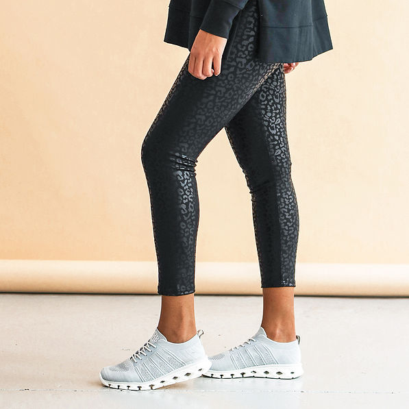 onyx leopard faux leather leggings on jae