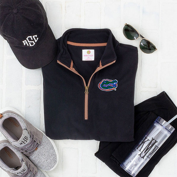 Florida Gators Fleece Pullover with Baseball Hat and Sneakers