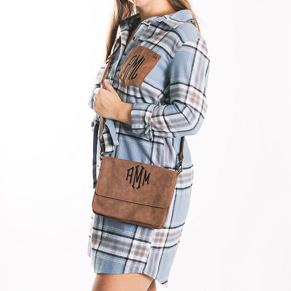 Monogrammed Crossbody
