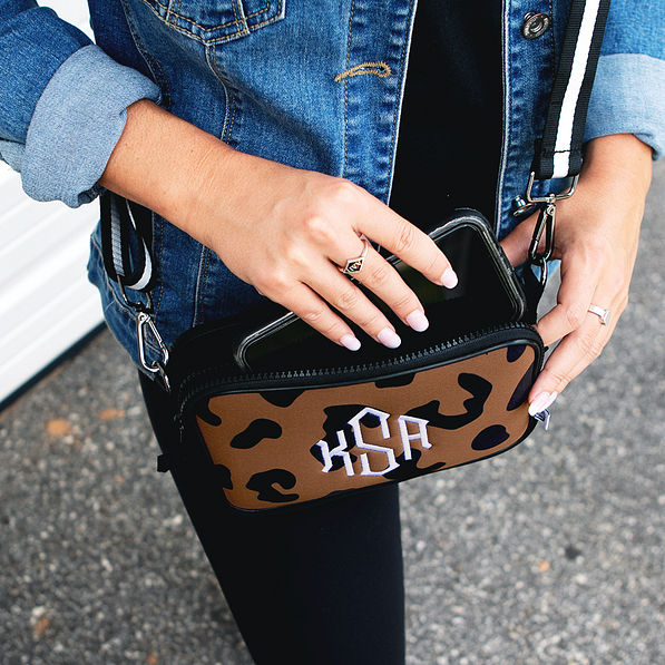 front pocket with phone