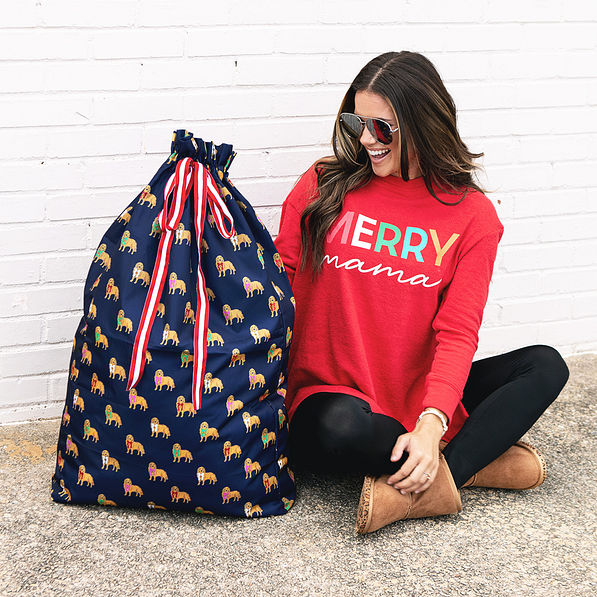 puppy party present extra large bag