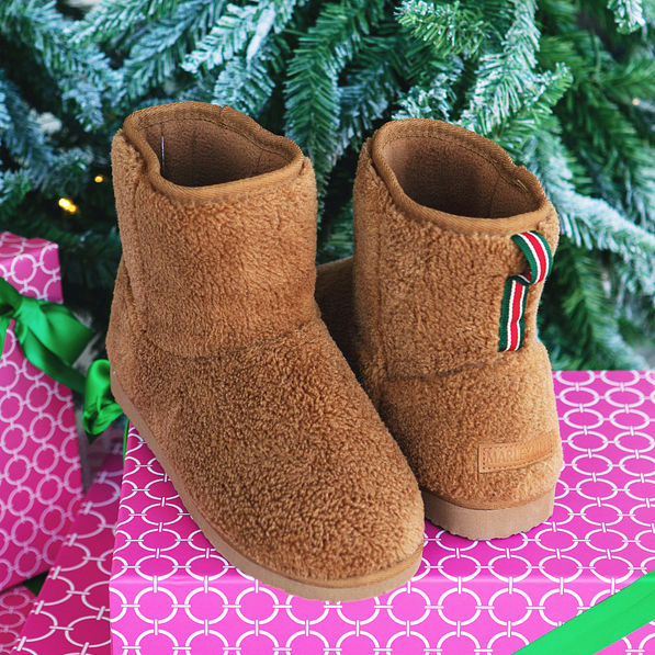 Sherpa Booties From Marleylilly Sherpa Booties From Marleylilly