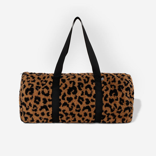 Animal print duffle bag sale