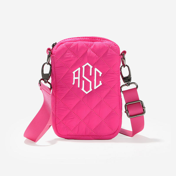 Pink Lily Boutique Taking Notes Embroidered Strap Crossbody