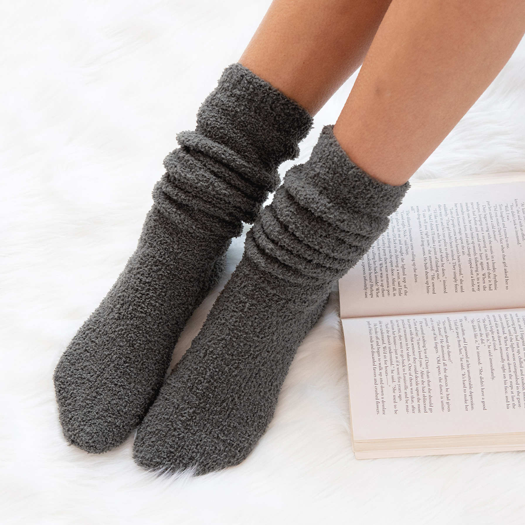 Tall Cozy Socks From Marleylilly Tall Cozy Socks From Marleylilly