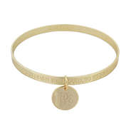 Gold She Believed She Could Inspirational Bracelet