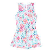 floral Monogrammed Romper