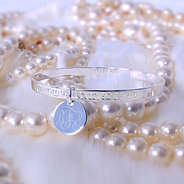 She Believe She Could So She Did Bracelet in Silver