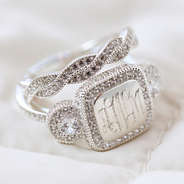 Sterling Silver Stacked Ring